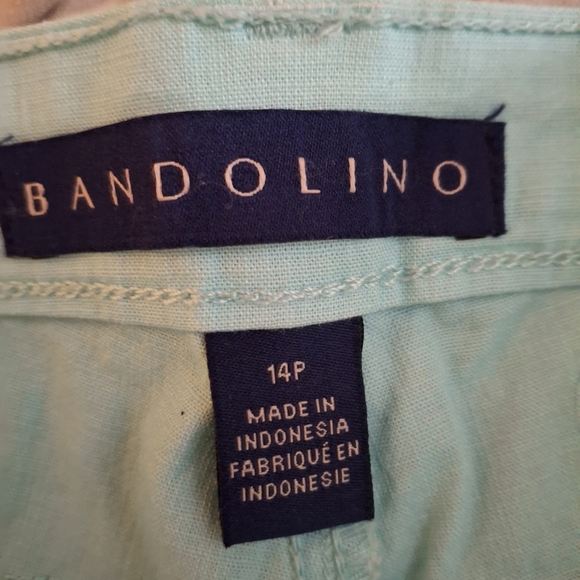 Bandolino Women's Aqua Bermuda Shorts - Picture 6 of 9